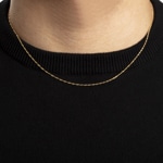 1.2mm Singapurkette 375/9 K Gelbgold - CSI8001