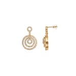 1.30 Karat Diamantohrstecker 750/18 K Gelbgold
