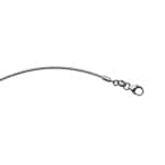 1.4mm Omega Chain round 750/18 K White Gold - COM2002