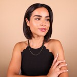 1.5mm Kugelkette 750/18 K Gelbgold - KEK1515