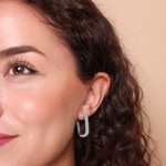 1.65 Karat Diamant-Kreolen 750/18 K Weissgold - OR-015023-WG