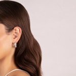 1.65 carats diamants créoles or gris 750/18 ct - OR-26284-WG