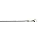 1.6mm Schlangenkette 750/18 K Weissgold - CSC2002