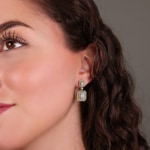 1.70 Karat Diamantohrhänger 750/18 K Gelbgold - OR-06078-GG