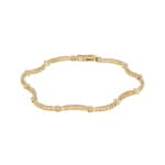 1.75 Karat Diamantarmband 750/18 K Gelbgold