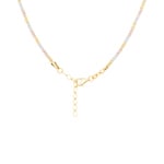1.9mm Collier fantaisie or tricolore 750/18 ct - KE-100450-GG