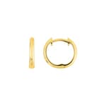 11mm Créoles or jaune 375/9 ct