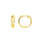 13mm Créoles or jaune 375/9 ct