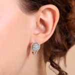 2.00 Karat Diamant-Kreolen 750/18 K Roségold - OR-69607-RG