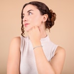 2.00 Karat Diamantarmband 750/18 K Weissgold - AR-69202-WG