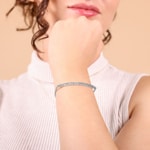 2.00 Karat Diamantarmband 750/18 K Weissgold - AR-69202-WG