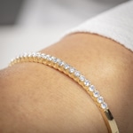 2.00 Karat Diamantarmreif oval 750/18 K Gelbgold - AR-69262-GG