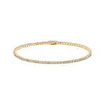 2.00 Karat Diamanten Tennisarmband 750/18 K Gelbgold