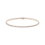 2.00 Karat Diamanten Tennisarmband 750/18 K Roségold