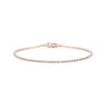 2.00 Karat Diamanten Tennisarmband 750/18 K Roségold