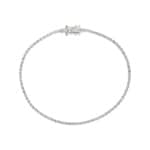 2.00 Karat Diamanten Tennisarmband 750/18 K Weissgold - AR-72029-WG