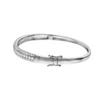 2.01 Karat Diamantarmreif 750/18 K Weissgold - AR-69554-WG