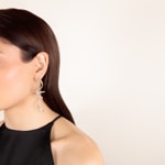 2.01 Karat Diamantohrhänger 750/18 K Roségold, Schlangen - OR-69846-RG