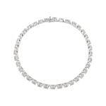 2.04 carats diamants bracelet rivière or gris 750/18 ct - AR-69425-WG