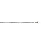 2.0mm Collier jaseron or gris 750/18 ct - CER2001