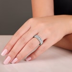 2.27 Karat Diamantring 750/18 K Weissgold - RI-11368-WG