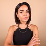 2.2mm Collier figaro fantaisie or jaune 750/18 ct - KEF5022