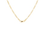 2.3mm Collier figaro or jaune 750/18 ct - KEF6023