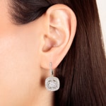 2.50 Karat Diamant-Kreolen 750/18 K Weissgold - OR-69849-WG