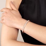 2.50 Karat Diamantarmreif 750/18 K Roségold - AR-69899-RG