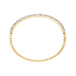 3.00ct Diamond Bangle 750/18 K Yellow Gold - AR-71843-GG
