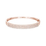 3.00 Karat Diamantarmreif 750/18 K Roségold