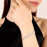 3.00 Karat Diamantarmreif 750/18 K Roségold - AR-71842-RG