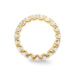 3.00ct Diamond Eternity Ring 750/18 K Yellow Gold - RI-73333-GG