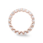 3.00ct Diamond Eternity Ring 750/18 K Rose Gold - RI-73333-RG