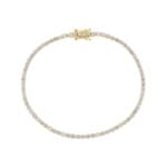 3.00 Karat Diamanten Tennisarmband 750/18 K Gelbgold - AR-74404-GG