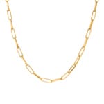 3.0mm Langankerkette 375/9 K Gelbgold