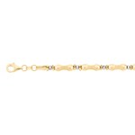 3.9mm Fantasy Necklace 750/18 K Yellow Gold - KE-100250-GG