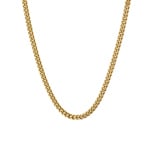3mm Cuban Link Panzerkette vergoldet