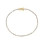 4.00ct Diamond Tennis Bracelet 750/18 K Yellow Gold - AR-74405-GG