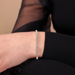 4.00ct Diamond Tennis Bracelet 750/18 K Rose Gold - AR-00247-RG