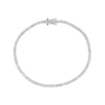 4.00ct Diamond Tennis Bracelet 750/18 K White Gold - AR-74405-WG
