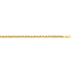 4.0mm Erbskette 375/9 K Gelbgold halbmassiv