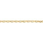 4.4mm Ankerarmband 750/18 K Gelbgold halbmassiv - AR-0180-GG