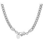 4mm Chaîne Cuban Link argenté - KE0023-S-4MM