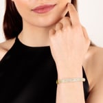 5.00ct Diamond Bangle 750/18 K Yellow Gold - AR-69279-GG