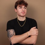 5.4mm Cable Bracelet Semi Solid 750/18 K Yellow Gold - AR-0181-GG