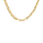 7.0mm Königskette klassisch 750/18 K Gelbgold halbmassiv - KE-7800-GG