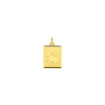 Pendant 750/18 K Yellow Gold 12x15mm, Astrological sign of Aries