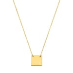 Collier or jaune 750/18 ct 42cm