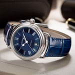 Aerowatch 1942 Automatic Leder blau - A 60900 AA29